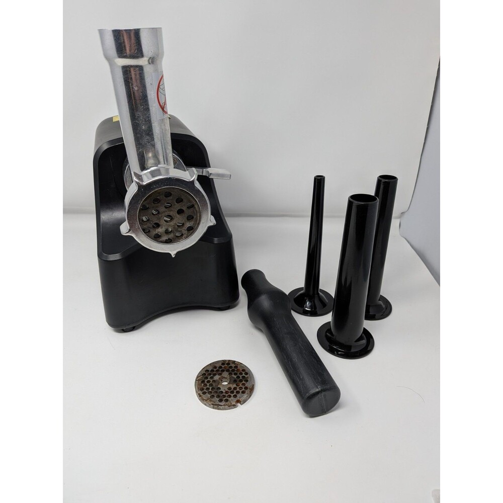 Cabela's 54-0708 Heavy Duty Meat Grinder 400W 3-Speed Sausage Stuffer Tubes